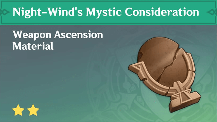 Genshin Impact - How to Get Night-Wind