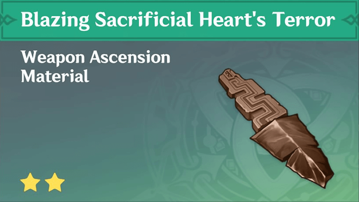 Genshin Impact - How to Get Blazing Sacrificial Heart