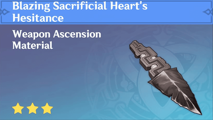 Genshin Impact - How to Get Blazing Sacrificial Heart