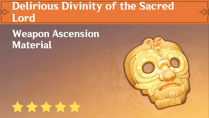 Genshin Impact - How to Get Delirious Divinity of the Sacred Lord and Effects