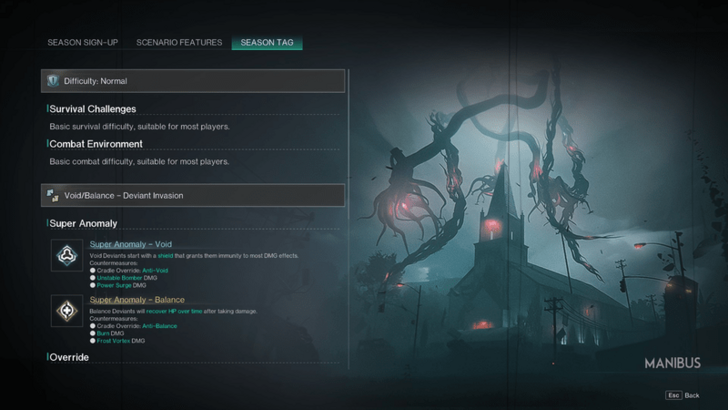 Once Human - Season 2 Normal Difficulty