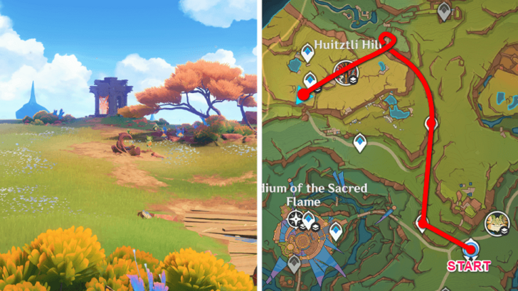 Shrine of Depths 3 Location