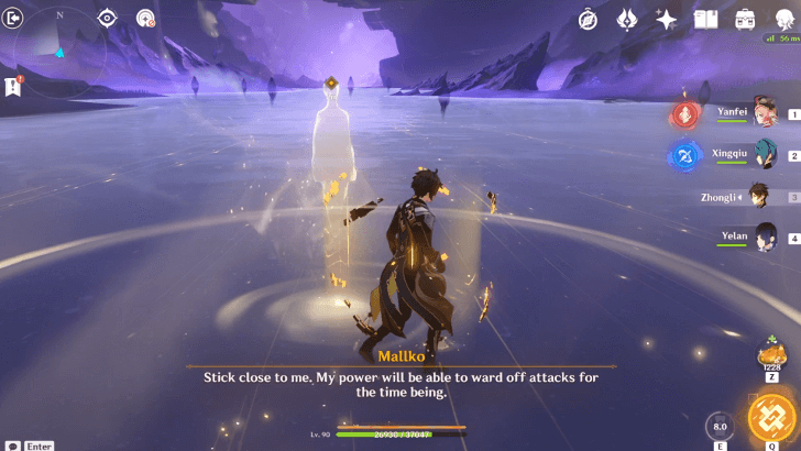 Genshin Impact Into Eternal Night Walkthrough - How to Follow Mallko and Find Kachina Step 1