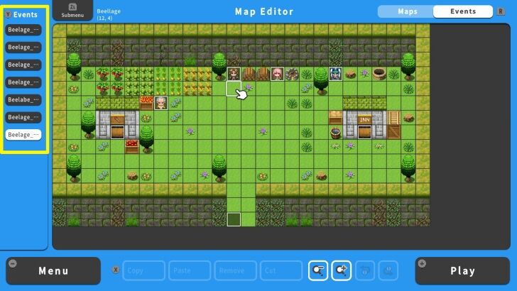 RPG MAKER WITH Events