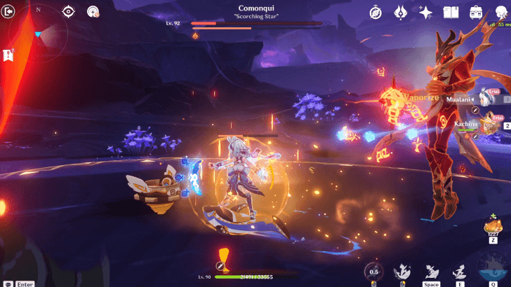 Genshin Impact Into Eternal Night Walkthrough - Defeat the Abyss Herald