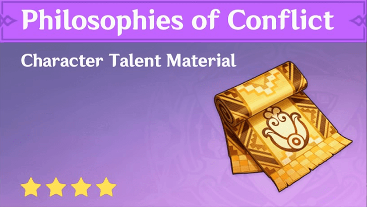 Genshin Impact - How to Get Philosophies of Conflict and Effects