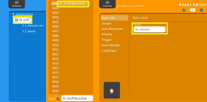 RPG MAKER WITH Number ID