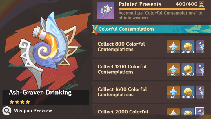 Painted Presents - How to Get Free 4-Star Catalyst Weapon