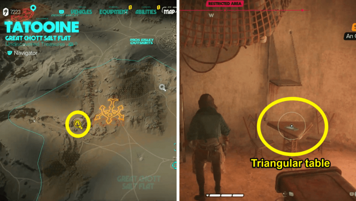 Star Wars Outlaws Storehouse Datapad