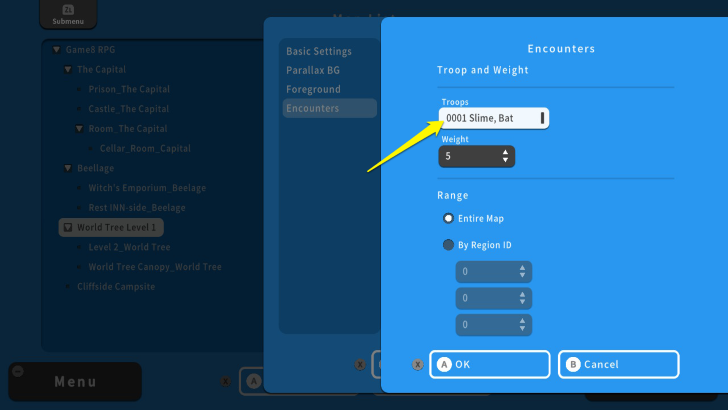 RPG MAKER WITH Slime Bat