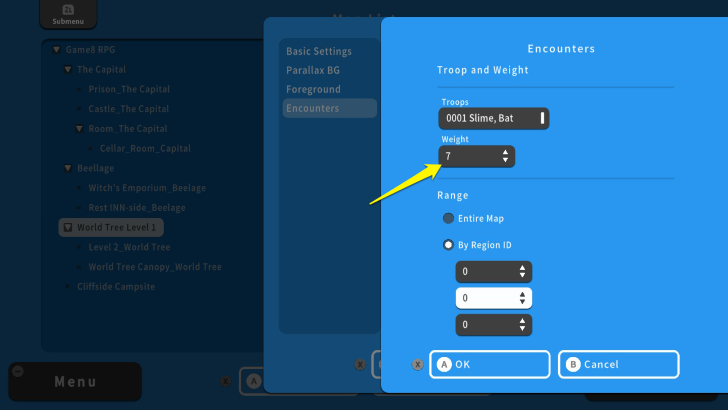 RPG MAKER WITH Weight
