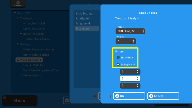RPG MAKER WITH Range