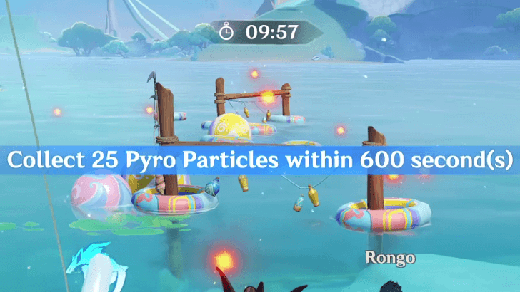 Genshin Impact Stride on Rainbows, Split the Waves Walkthrough - First Trial Last 10 Minutes