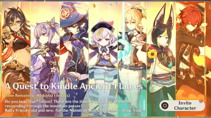 Genshin - A Quest to Kindle Ancient Flames