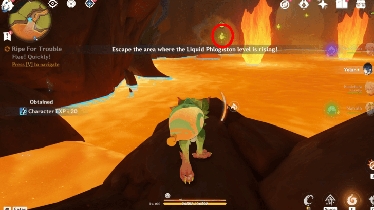 Genshin Impact - Ripe For Trouble - Flee! Quickly!