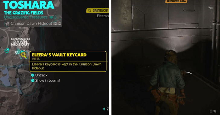 Step 1 - Go Down the Restricted Area