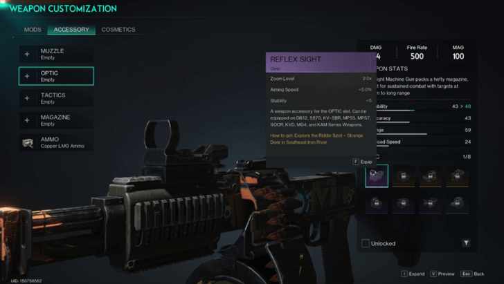 Once Human - Reflex Sight