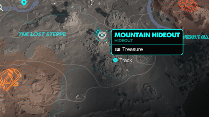 Star Wars Outlaws Mountain Hideout Map Location
