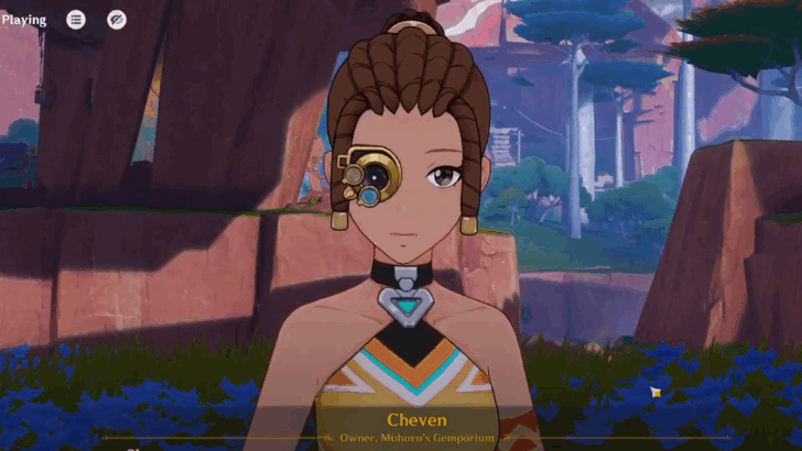 Genshin Impact - Talk to Cheven