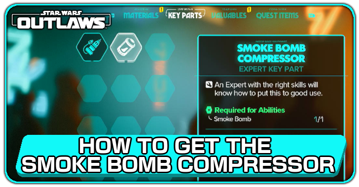 Star Wars Outlaws - Smoke Bomb Compressor Location