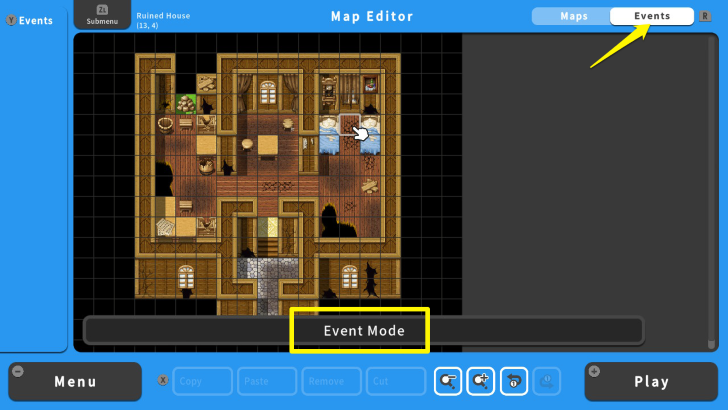 RPG MAKER WITH Event Mode