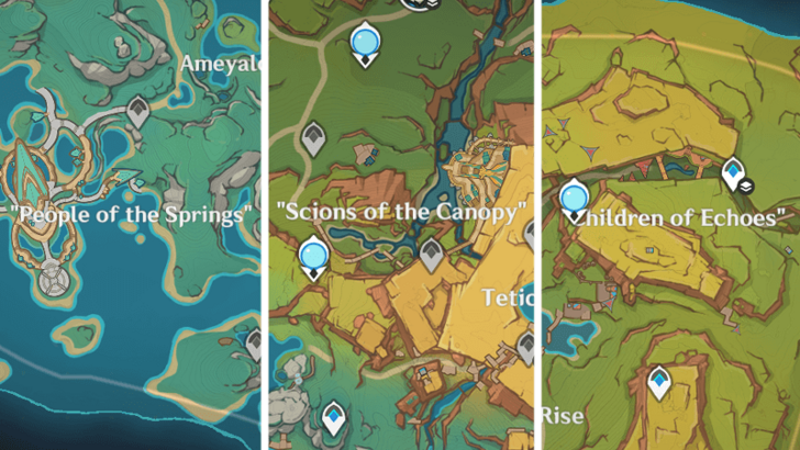Tribe Locations