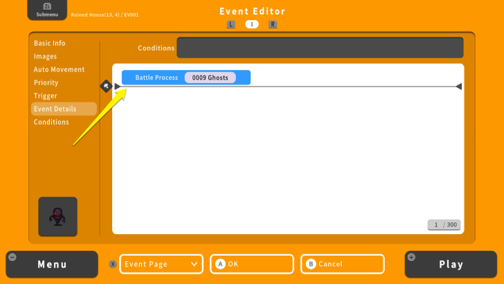 RPG MAKER WITH Event Detail