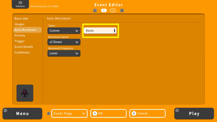 RPG MAKER WITH Route