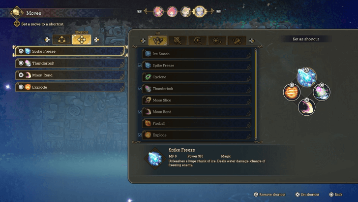 Swap Moves Based on Enemy Weakness