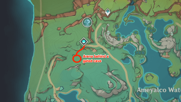 Balachko Map Location - Genshin Impact