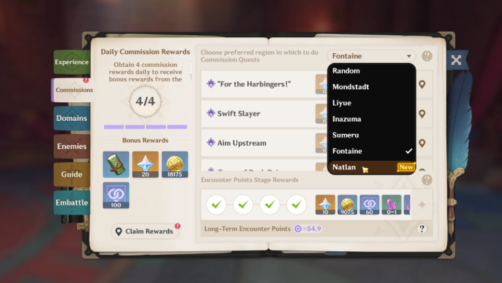 Genshin Impact - How to Get Natlan Daily Commissions