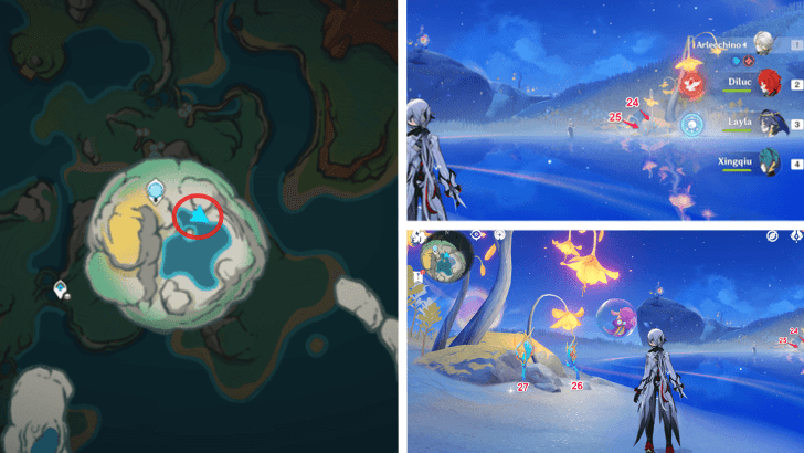 Genshin - Sprayfeather Gill 24-27