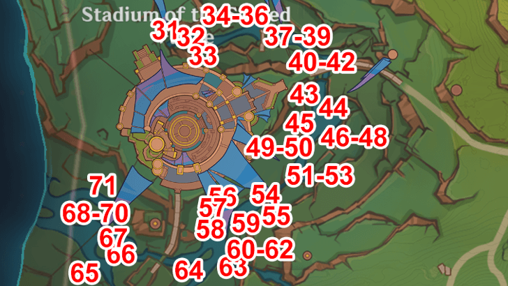 Genshin - Brilliant Chrysanthemums in Stadium of the Sacred Flame