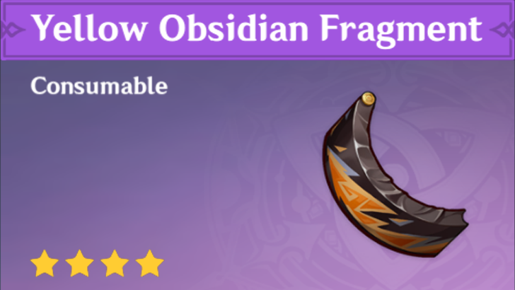 Genshin Impact Yellow Obsidian Ring - Location