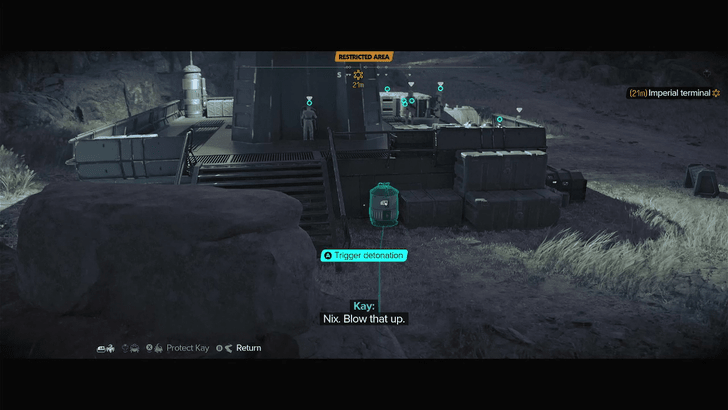 Order Nix to Sabotage