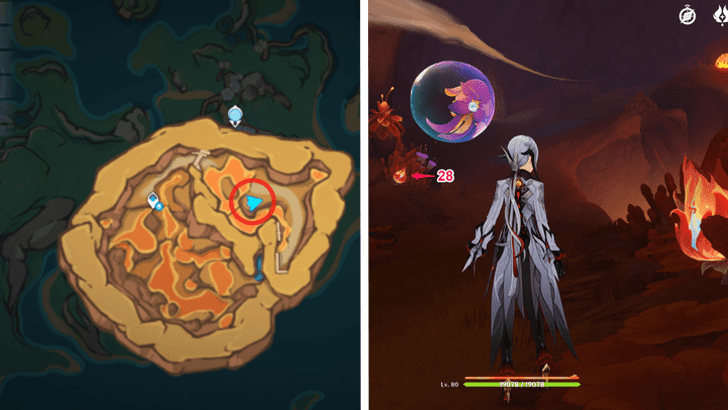 Genshin - Embercore Flower 27-28