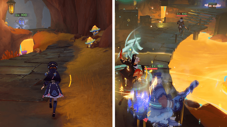 Genshin Impact - Righteous Resistance - Follow the path to defeat more Fatui