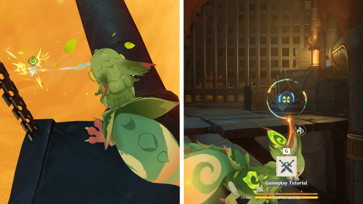 Genshin Impact - Righteous Resistance - Take advantage of broken pipe