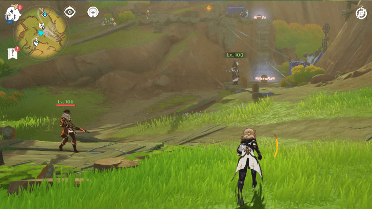 Genshin Impact - Righteous Resistance - Start near Ancestral Tower