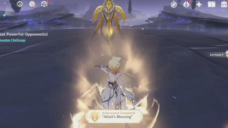 Genshin Impact - Atlatls Blessing Achievement