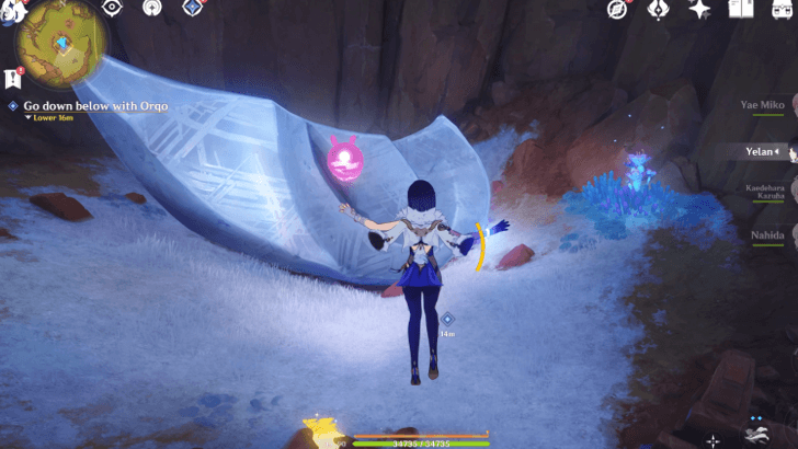 Genshin Impact - To Wish Upon a Star - Go Down Below with Orqo