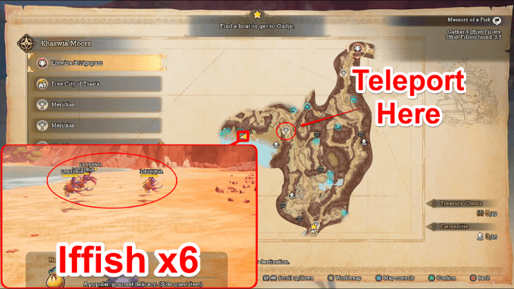 Memory of a Fish Iffish Location