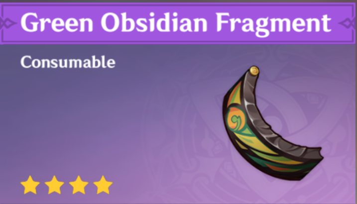 Genshin Impact Green Obsidian Ring - Location