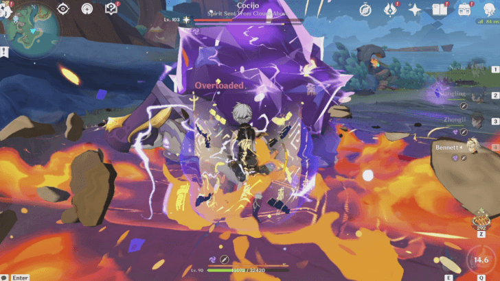 Genshin Impact - Use Pyro to Break Electro Shields