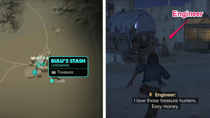 Star Wars Outlaws Engineer Location in Tatooine