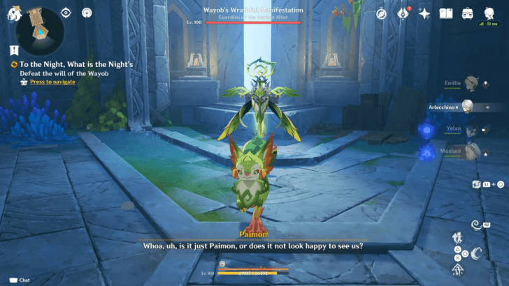 Defeat the will of the Wayob