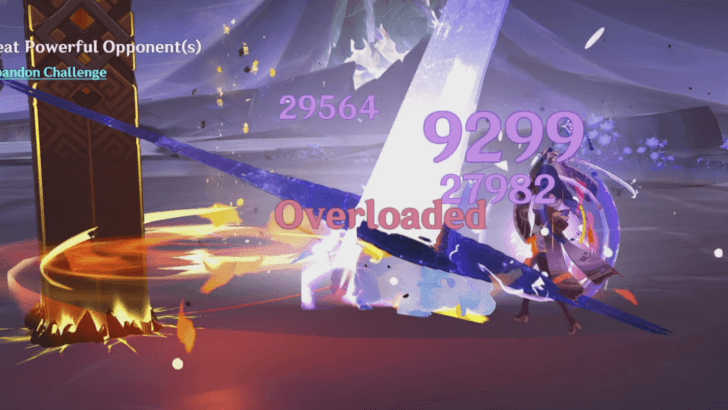 Genshin Impact - Proc Overloaded While Charging