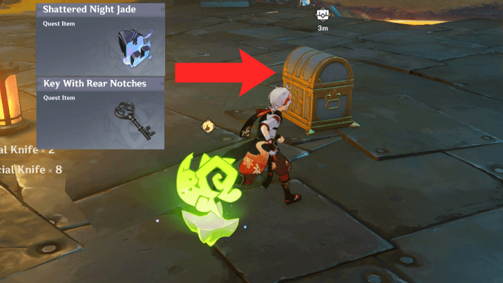 Genshin Impact - Righteous Resistance - Two Key Items in Luxurious Chest