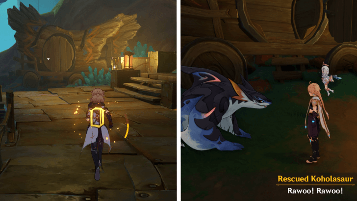 Genshin Impact - Righteous Resistance - Rescue the Koholasaurus