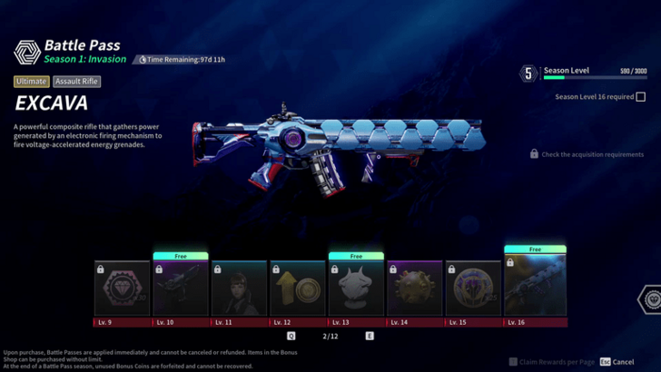 The First Descendant - Acquire Through the Season 1 Battle Pass